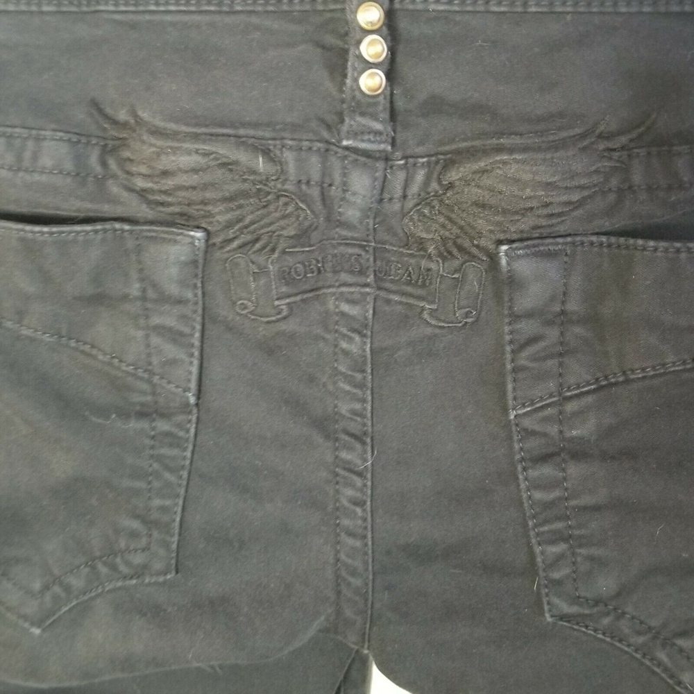 Robins Jean Marilyn straight Low rise Fray Hem - Picture 6 of 8